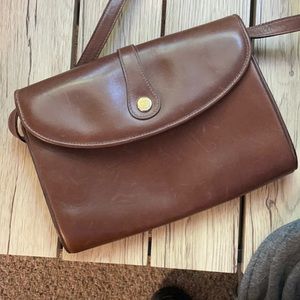 Brown Gucci purse